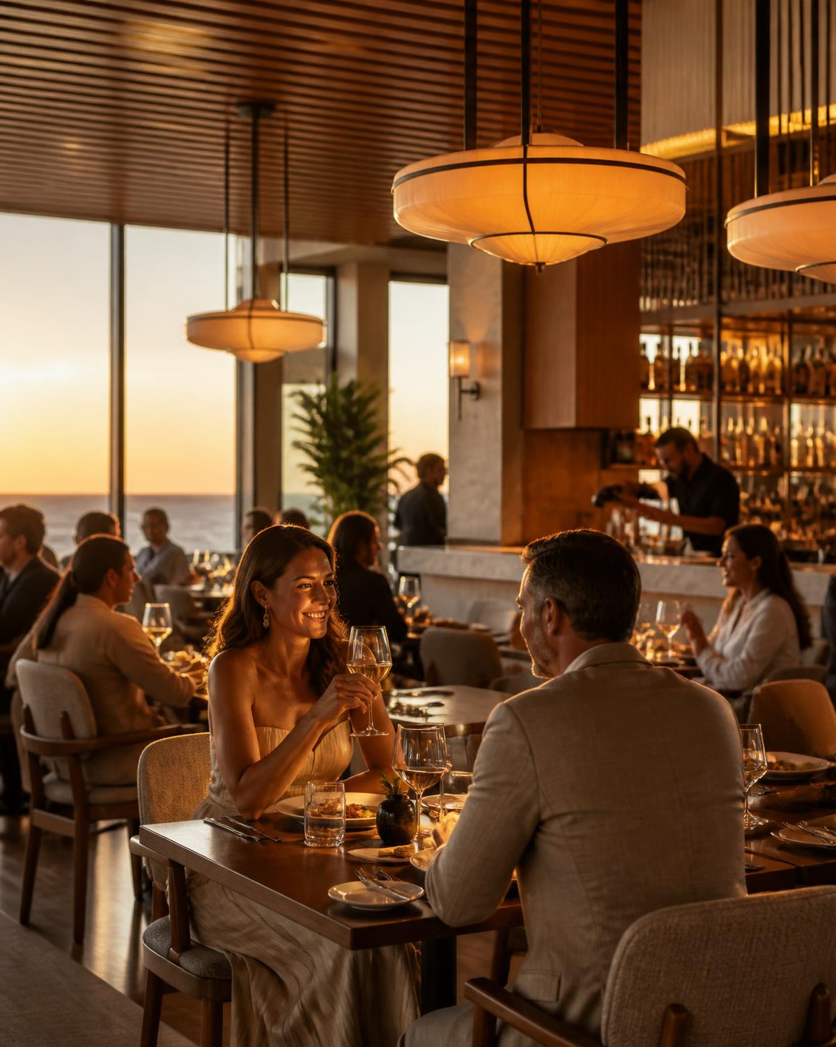 Example of a RestoVenue-built restaurant website homepage